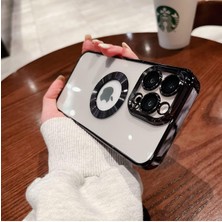 Teknomoda Tecno Pova Neo 2 Kılıf Logo Yeri Açık Kamera Lens Korumalı Renkli Kenarlı Şeffaf Silikon