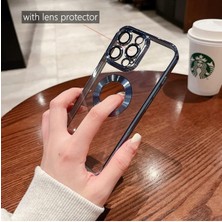 Teknomoda Tecno Pova Neo 2 Kılıf Logo Yeri Açık Kamera Lens Korumalı Renkli Kenarlı Şeffaf Silikon