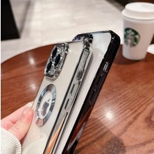 Teknomoda Tecno Pova Neo 2 Kılıf Logo Yeri Açık Kamera Lens Korumalı Renkli Kenarlı Şeffaf Silikon