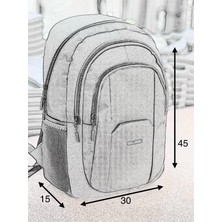 Laptop Bölmeli Sırt Çantası Okul Çantası Günlük Çanta