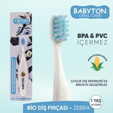 Babyton Bio Diş Fırçası Zebra