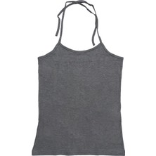 Boyundan Bağlamalı Taş Işlemeli Atlet