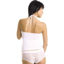 Boyundan Bağlamalı Taş Işlemeli Atlet