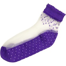 Italiana Nokta Desen Kadın Soket Çorap