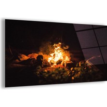 Kırılmaz Cam Kamp Ateşi Tablo