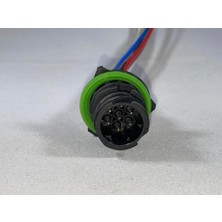 AEM32 7K006EK  SOKET STOP 7Lİ AMP TİP ERKEK KABLOLU