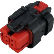 AEM32 4K034R  SOKET İŞ MAKİNESİ VOLVO KIRMIZI 4LÜ