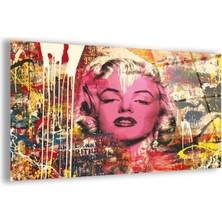 Zevahir Mobilya Dekorasyon Kırılmaz Cam Marilyn Monroe Tablo