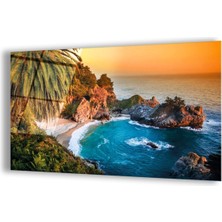 Zevahir Mobilya Dekorasyon Kırılmaz Cam Koy Manzara Tablo