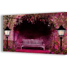 Zevahir Mobilya Dekorasyon Kırılmaz Cam Aşk Bankosu Tablo