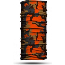 Vexo Baf Bandana Camouflage Turuncu