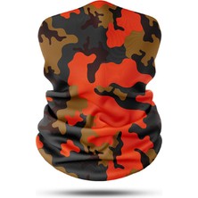 Vexo Baf Bandana Camouflage Turuncu