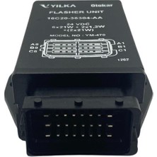 YILKA 24V FLAŞÖR 24 UÇLU (6 x 21W + 2 x 1,2W) + (2 x 21W) OTOKAR