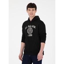 U.s. Polo Assn. Klasik Yaka Siyah Erkek Sweatshırt G081SZ082.000.1946819