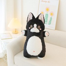 Sell Well Siyah Kedi Peluş Yastık 21 ''uzun Kedi Yastık Sevimli Siyah Doldurulmuş Hayvanlar Peluşlar Kawaii Kedi Vücut Yastık Peluş Çocuklar Kızlar Için Doğum Günü Hedii1 (Yurt Dışından)