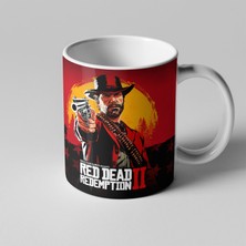 Golden Crafts Red Dead Redemption 2 Temalı Kupa Seramik Kahve Mug