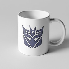 Golden Crafts Transformers Decepticon Amblemli Kupa Seramik Kahve Mug