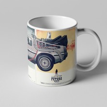 Golden Crafts Back To The Future Poster Tasarımlı Kupa Seramik Kahve Mug