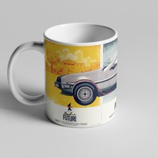 Golden Crafts Back To The Future Poster Tasarımlı Kupa Seramik Kahve Mug