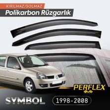 Bsre Renault Symbol 1998-2008 Cam Rüzgarlığı V2 Düz