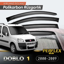 Bsre Fiat Doblo 1 2000-2009 Cam Rüzgarlığı V2 Düz