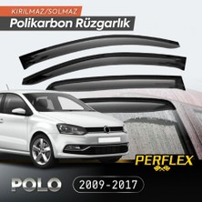 Bsre Vw Polo 2009-2017 Cam Rüzgarlığı V2 Düz