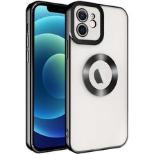 Teknomoda Oppo A52 Kılıf Logo Yeri Açık Kamera Lens Korumalı Renkli Kenarlı Şeffaf Silikon