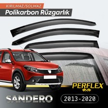 Bsre Dacia Sandero 2013-2020 Cam Rüzgarlığı V2 Düz