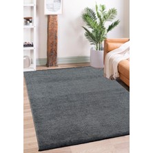 Sere Serpe Versale Yıkanabilir Kaydırmaz, Pamuk Dokuma, Premium Kalite Salon&mutfak&yemek Odası Kilim Antrasıt