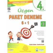 Üçgen 4.sınıf Beceri Temelli Problemlerle Matematik + Paket Deneme 6+1 -2024