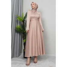 Giza Store Nazlı Tesettür Elbise Mint