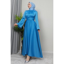 Giza Store Nazlı Tesettür Elbise Mint