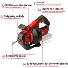 Einhell TE-DA 18/760 Li Solo, Akülü Boru Açma Makinesi (Akü ve şarj cihazı dahil değildir)