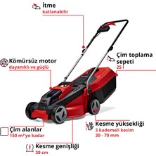 Einhell Ge-Cm 18/30 Li (1X3,0AH), Akülü Çim Biçme Makinesi