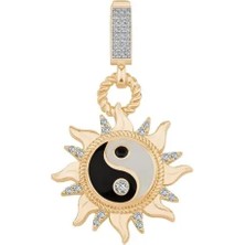 Safir Kuyumculuk Altın Yin Yang Kolye Ucu Charm