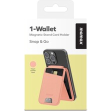 Momax 1-Wallet Magnetic Stand Card Holder