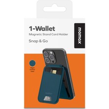 Momax 1-Wallet Magnetic Stand Card Holder