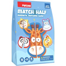 Puedo Manyetik Eşleştirme Oyunu - Match The Half