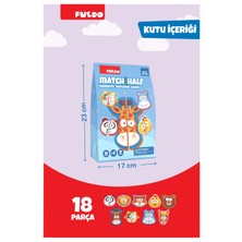 Puedo Manyetik Eşleştirme Oyunu - Match The Half