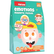 Puedo Manyetik Puzzle - Emotions (Duygular)