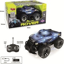 NillyToys Uzaktan Kumandalı Rc Araba Şarjlı Rover Off-Road Işıklı Araba 1:24 27 Mhz