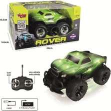 NillyToys Uzaktan Kumandalı Rc Araba Şarjlı Rover Off-Road Işıklı Araba 1:24 27 Mhz