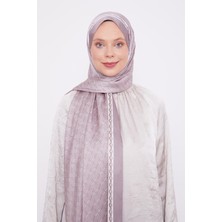 Lêvi D'or Leylak L Baskılı Angel Şal