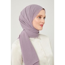 Levidor A.Mor Düz Renk Frozen Krep Şal