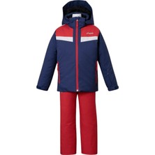 Phenix V Yoke Junior Two-Piece Erkek Çocuk Mont-Pantolon Takım Kırmızı