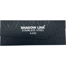 Shadow Line Profesyonel Jilet Ağızlı Saç Kesim Makası 6 " 15,24, cm "R22W