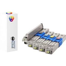 PlusPrint Okı C332/C332DN MC363 MC363DN/MC363DNW (46508736) (3.5k) Muadil Toner Seti