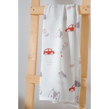 Çok Amaçlı Bebek Müslin Örtüsü 3'lü Set - Bunny