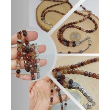 Akik Taşı 99LUK Tesbih 6mm (17306)