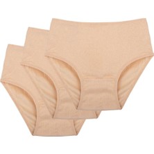 Huma One Kadın 5x5 Derbi Ribana Bato Külot 3011 3 Adet